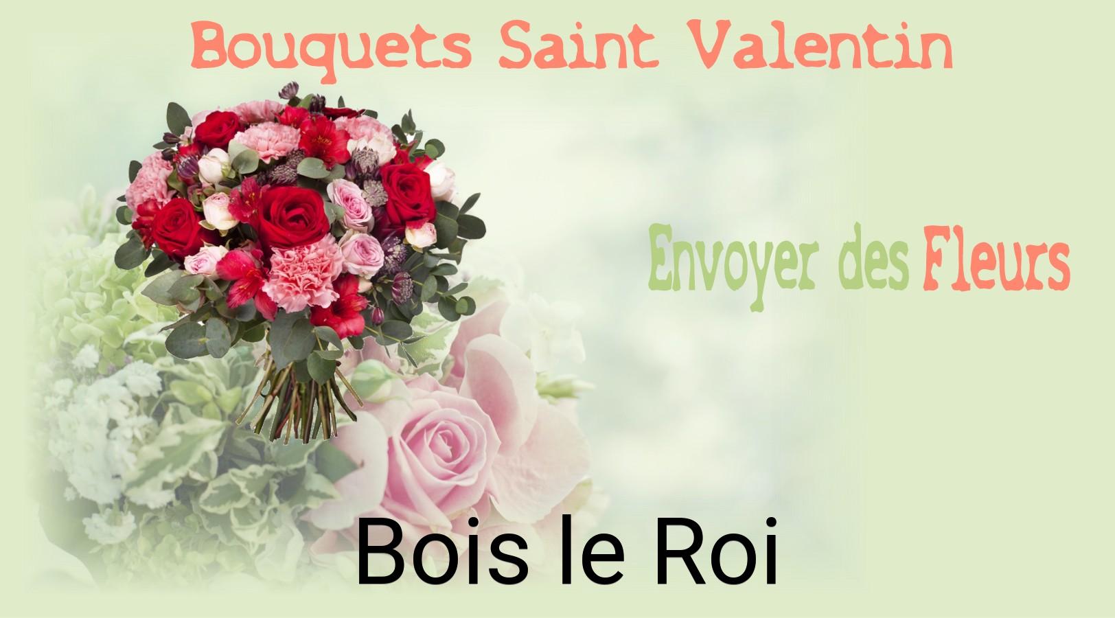 Roses de Saint-Valentin livrées à Bois-le-Roi